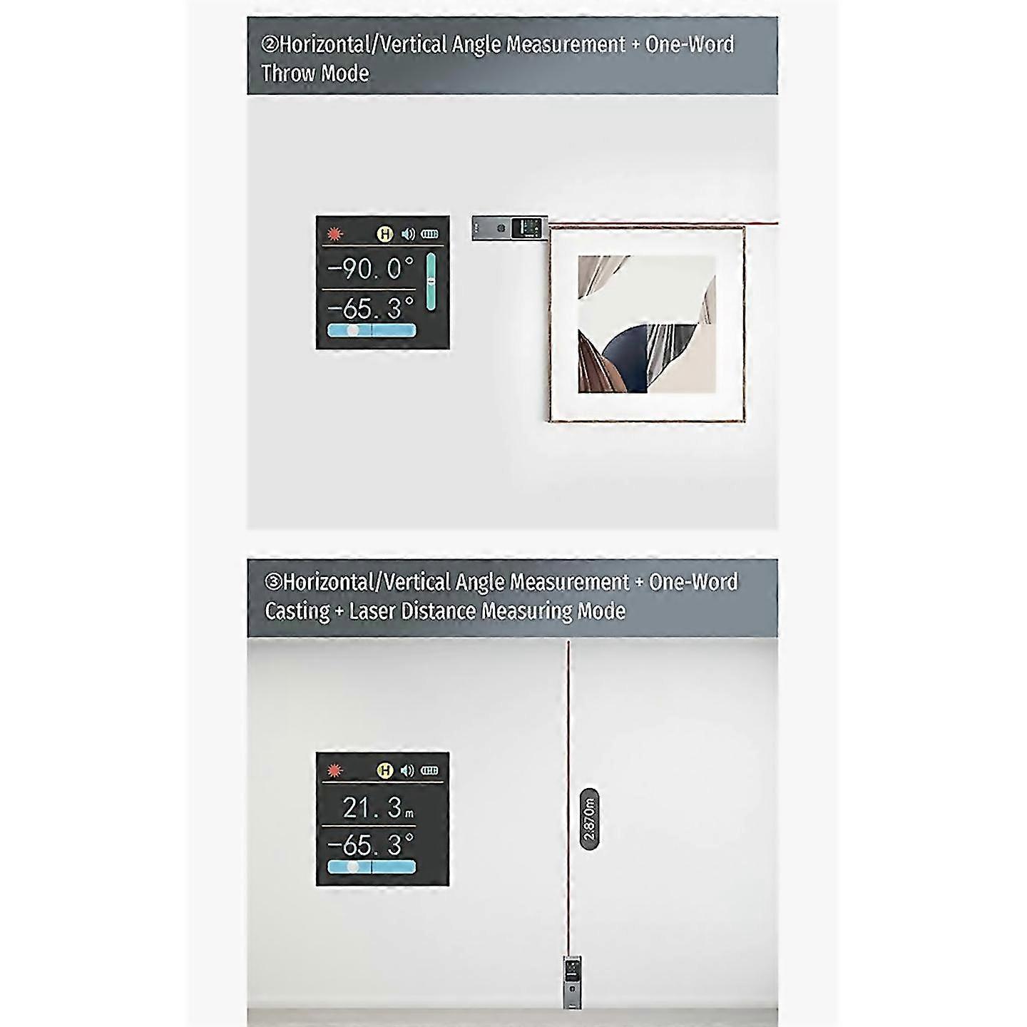 For Ls6 Laser Level Rangefinder Oled 480mah Rechageable