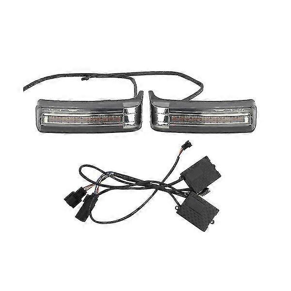 Motorcycle side and rear lights for travel boxes, black, waterproof, dustproof and high-brightness