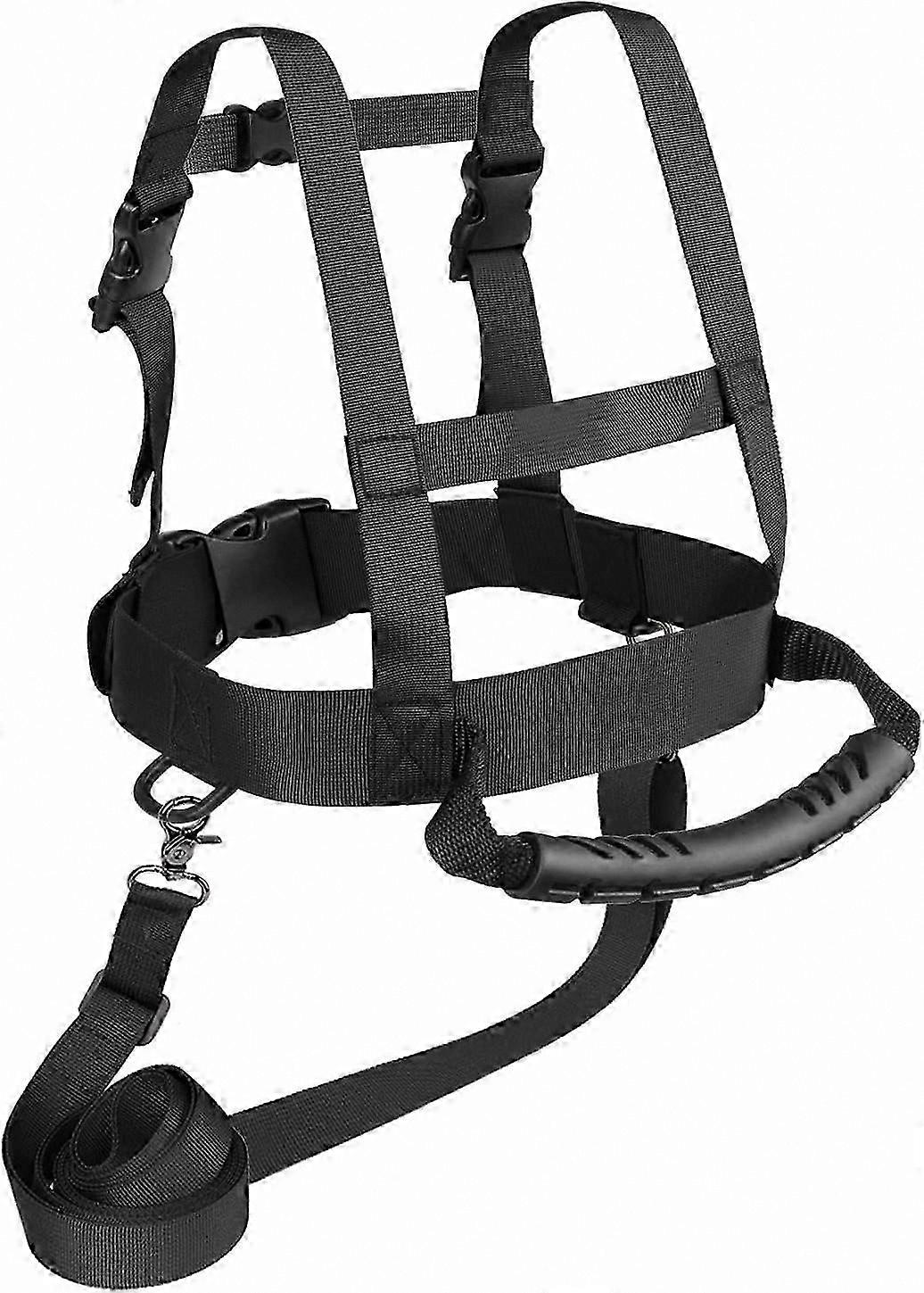Beginner Ski Training Harness for Kids, Adjustable Snowboard Leash with Speed Control for Toddlers Learning to Ski Accessories