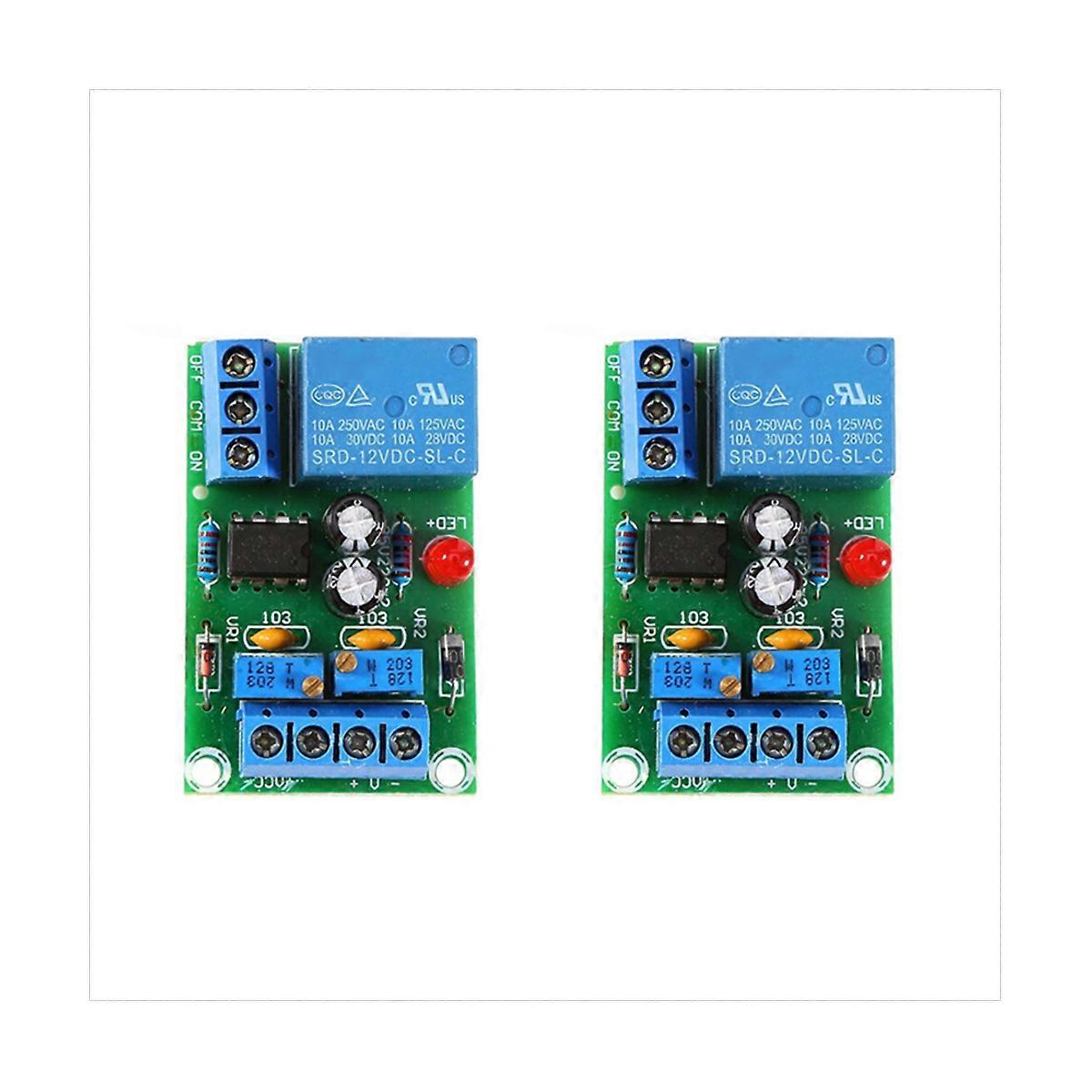 2X 12V Battery Automatic Charging Controller Module Protection Board Relay Board Module Smart Charge