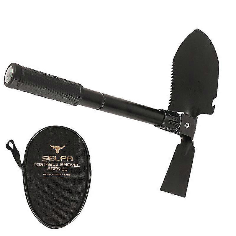 Folding outdoor shovel, 42*9.7 cm, multi-functional and portable