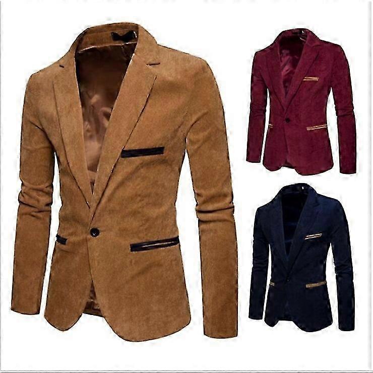 Pánska manšestrová ležérna tenká bunda