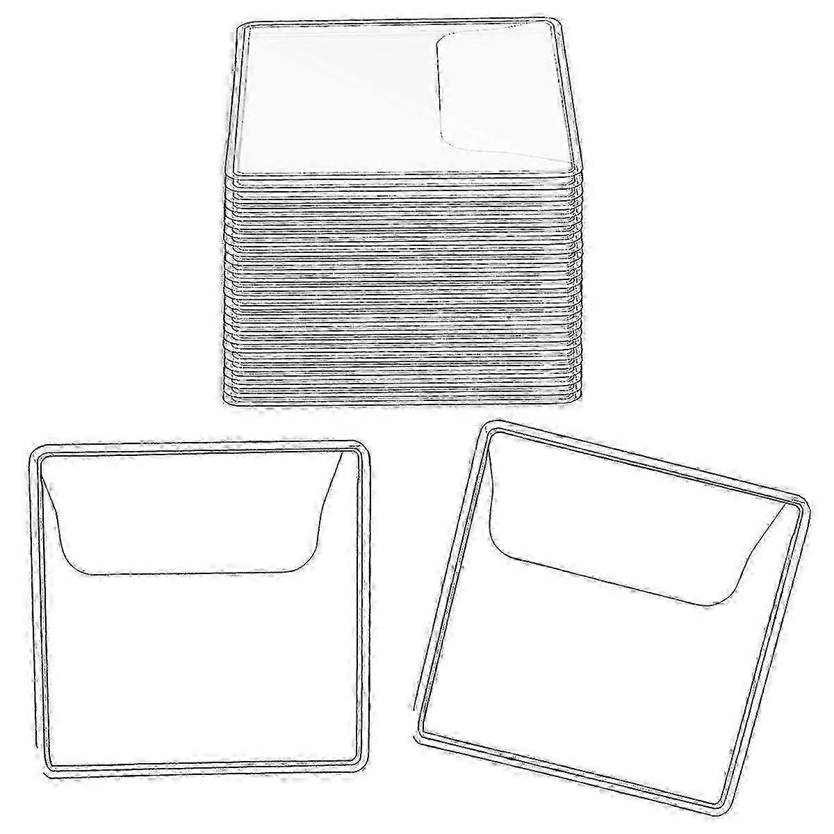 150pcs Single Pocket Coin Flip Coin Sleeves Holders Clear Pvc Coin ...
