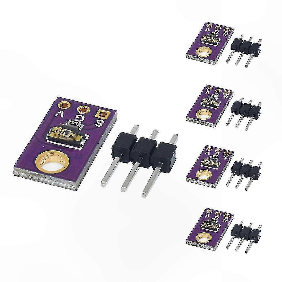 5pcs Light Sensor Module for Arduino and Raspberry Pi DIY Projects with TEMT6000 Chip