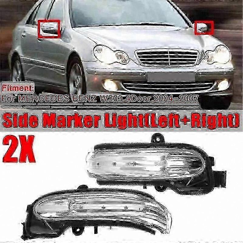 Turn Signal Mirror Light with Left Right Reversing Function for W203 A203 Models