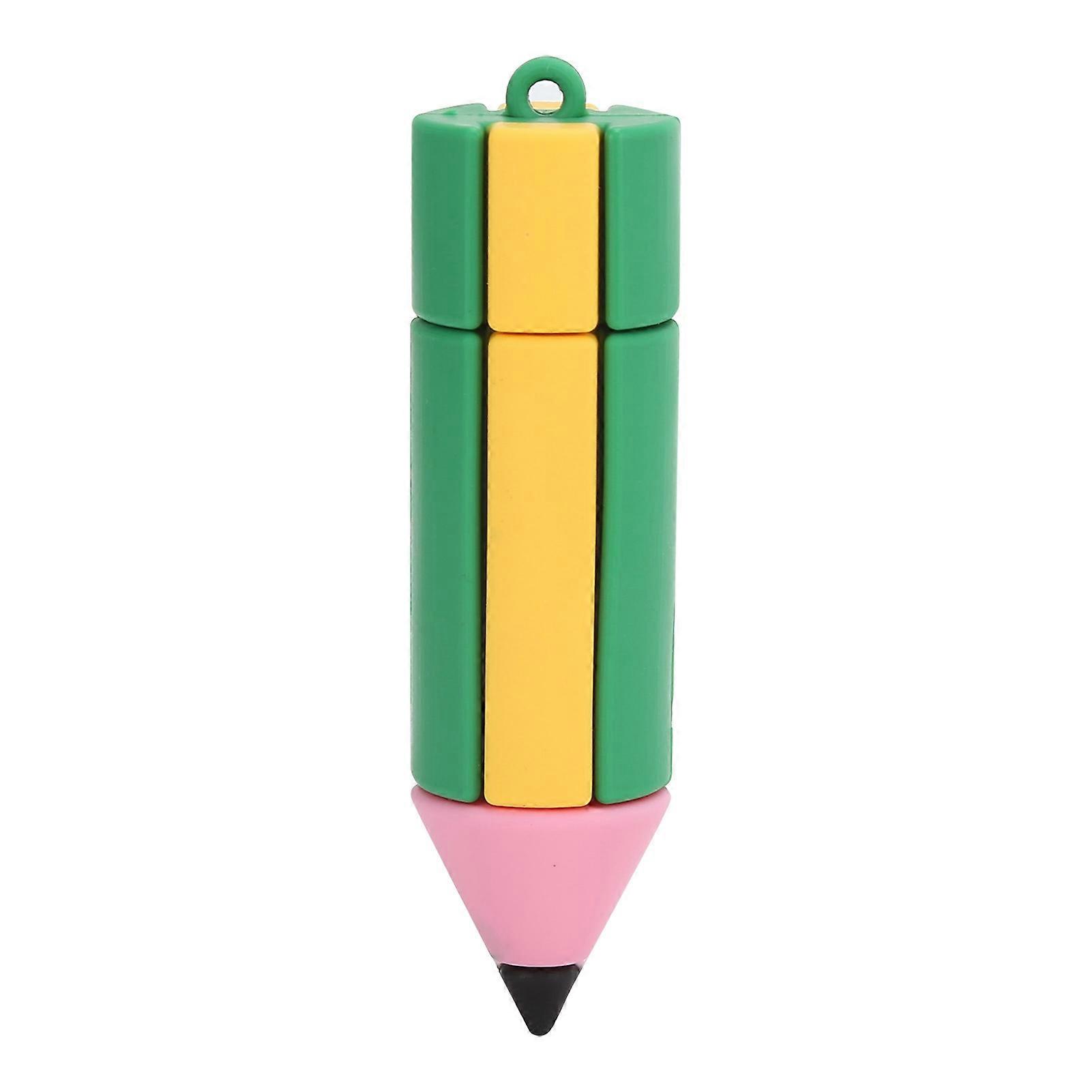 16GB Pencil Model USB Flash Drive - Plug & Play, Compatible with Multiple Systems