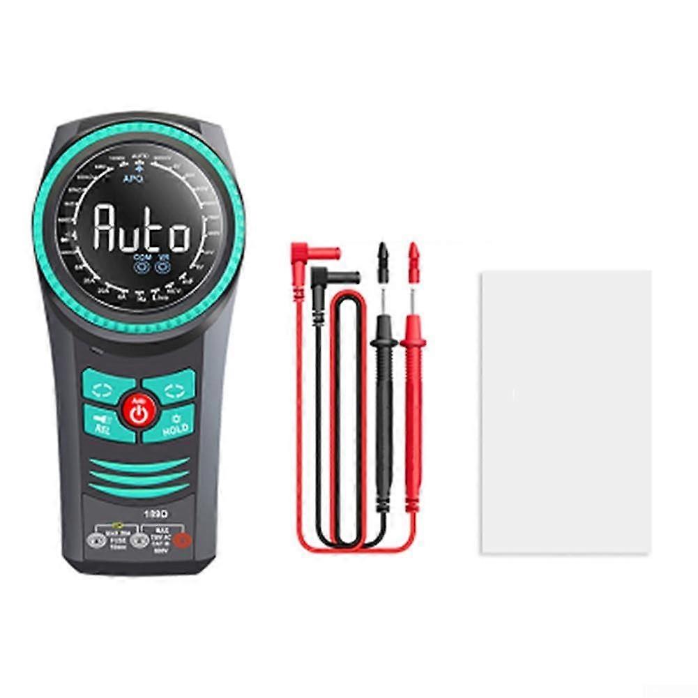 Intelligent Digital Multimeter 6000 Counts True RMS NCV Live Wire Detection LED Color Screen Temp Measurement Model 189D