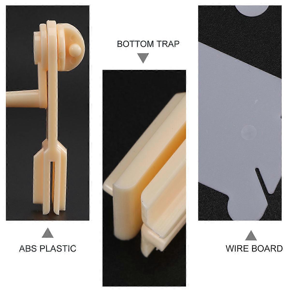 Square Yarn Winding Tool for Handicraft Enthusiasts in White Color Includes 121 Pcs Winding Plates