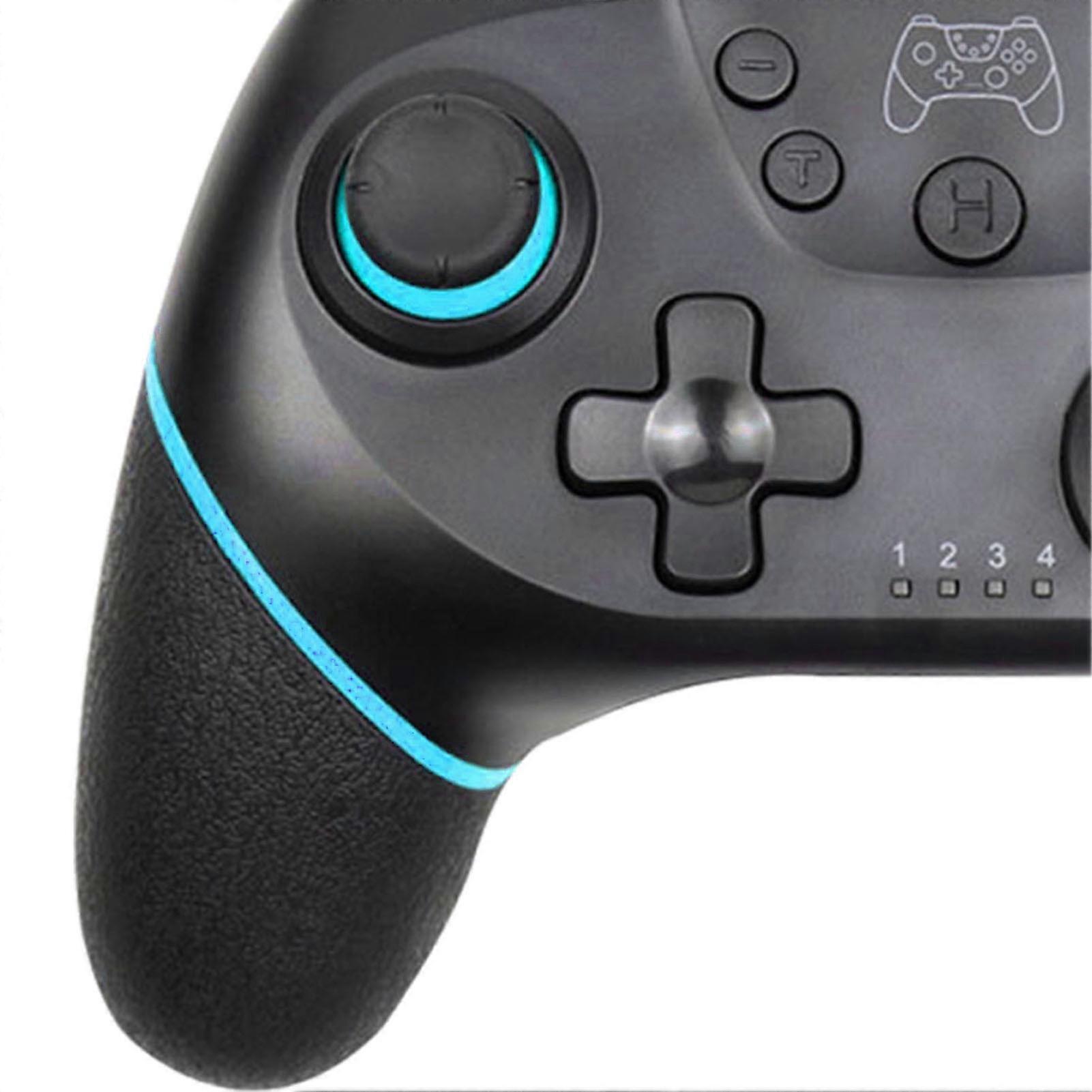 Wireless Game Controller 6-Axis Ergonomic Bluetooth 550mA Blue Red