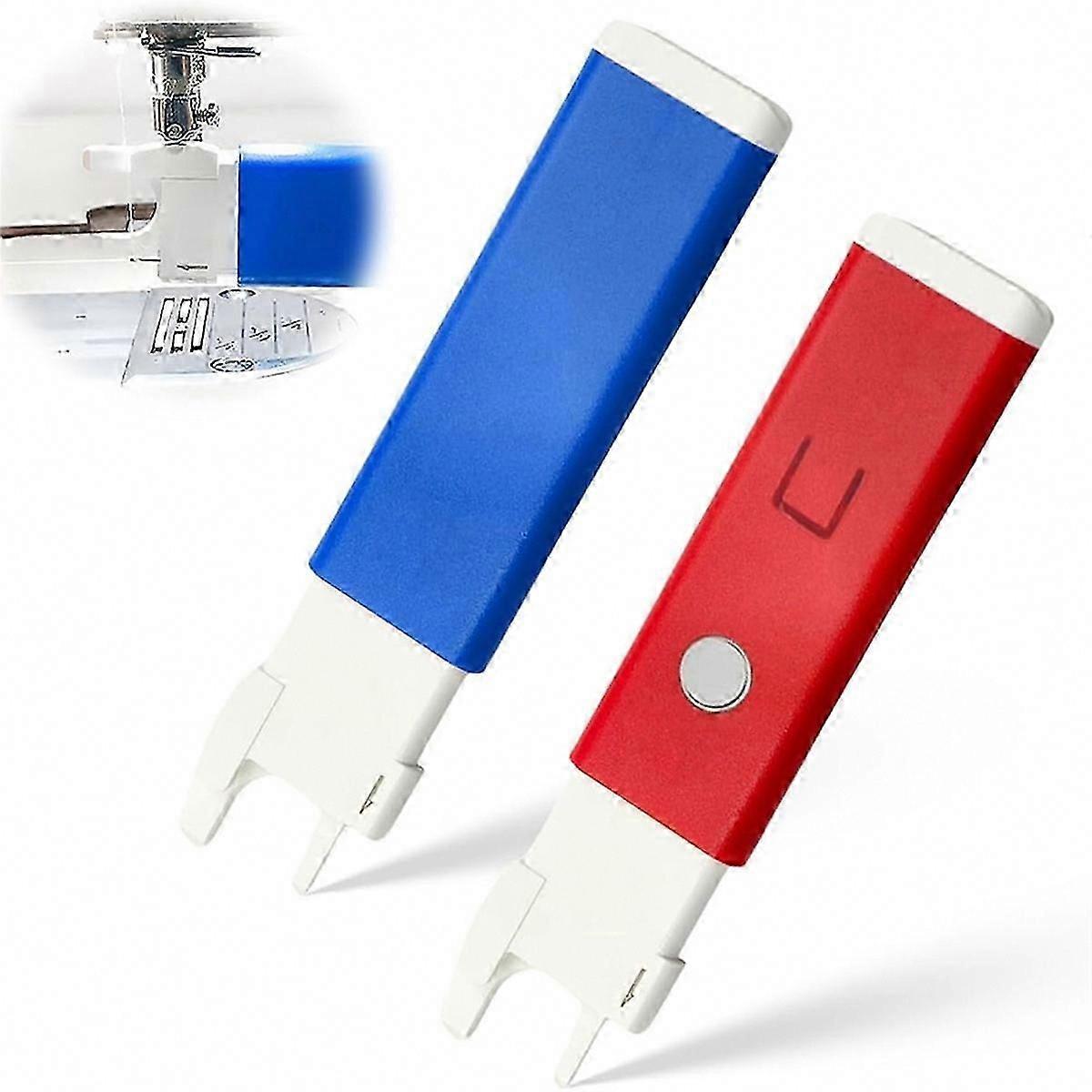 2 PCS Automatic Sewing Machine Needle Threader for Easy Threading