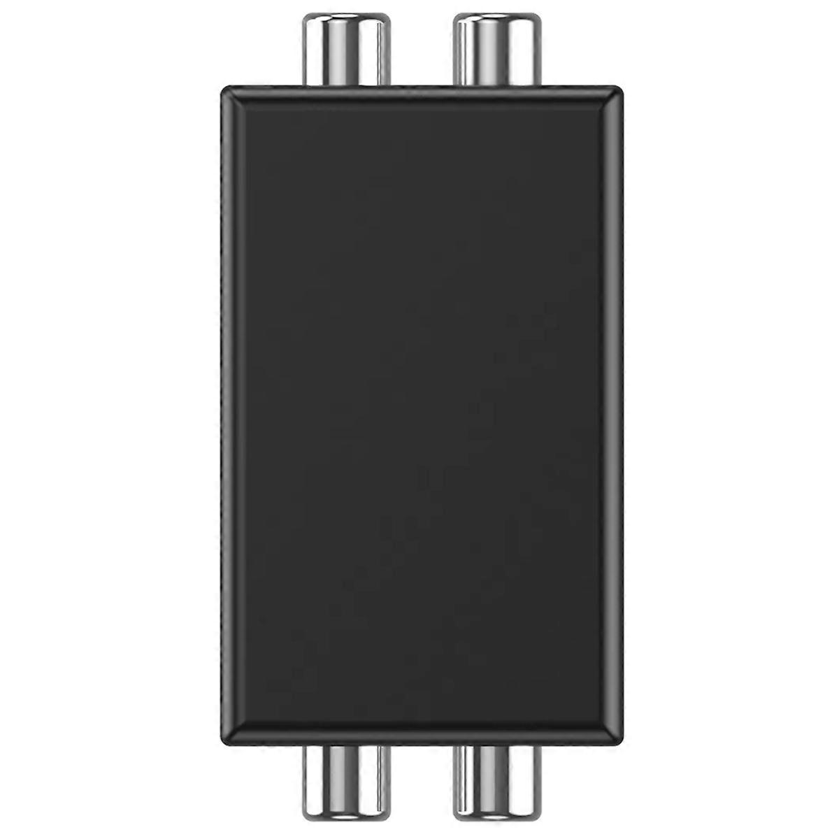 Ground Loop Noise Isolator - Ground Loop Isolator Eliminates Buzzing Noise for Car Audio & Home Ste