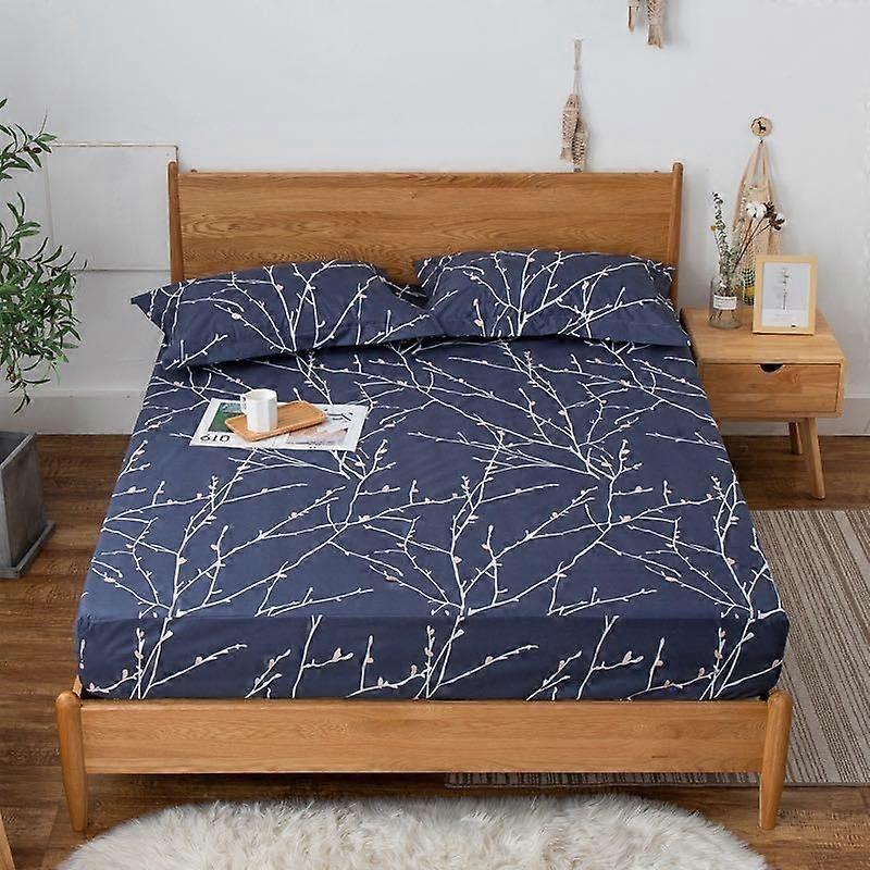 Fitted Sheet 180 x 200 Printed -Betterlife Fitted Sheet 30cm Bottom Thick