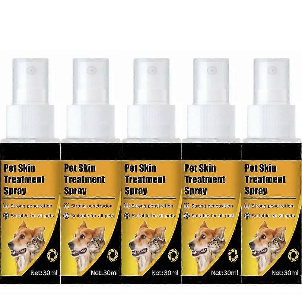 תרסיס טבעי לעור לחיות מחמד לכלבים וחתולים