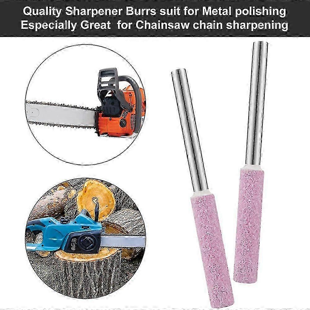24 Pack Chainsaw Sharpener Grinding Polishing Grinding Tool For Chainsaw Sharpener 3x4.8mm