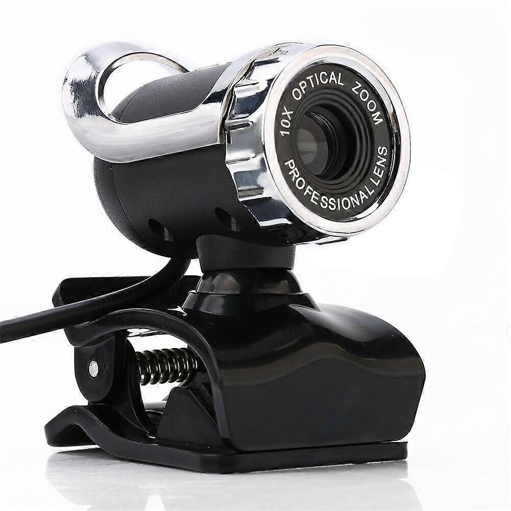 Megapixel Webcam Digital Web Camera 360 degrees Clip on with Microphone Webcams(720p)