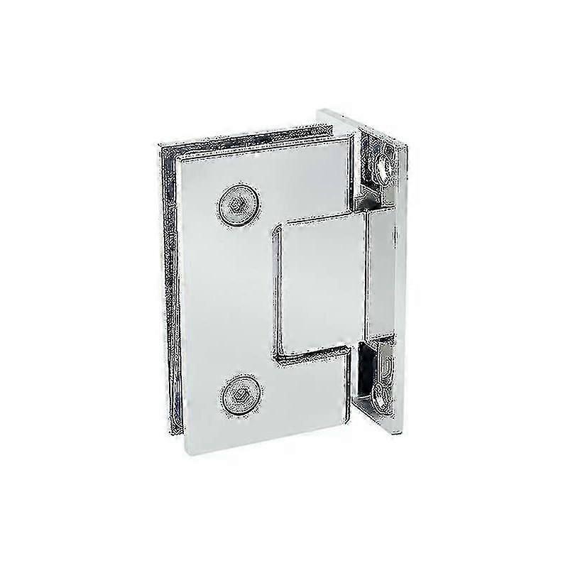 304 الفولاذ المقاوم للصدأ اتجاهين إطار زجاج الباب المفصلي للاستحمام مع 4 مم لحام المشبك 90 درجة