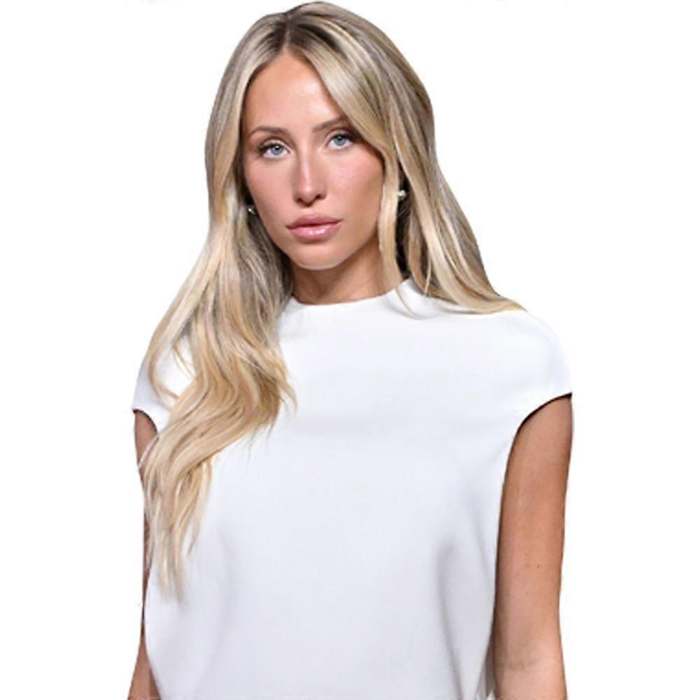 Alix Earle (witte jurk) Half Body Buddy uitsparing