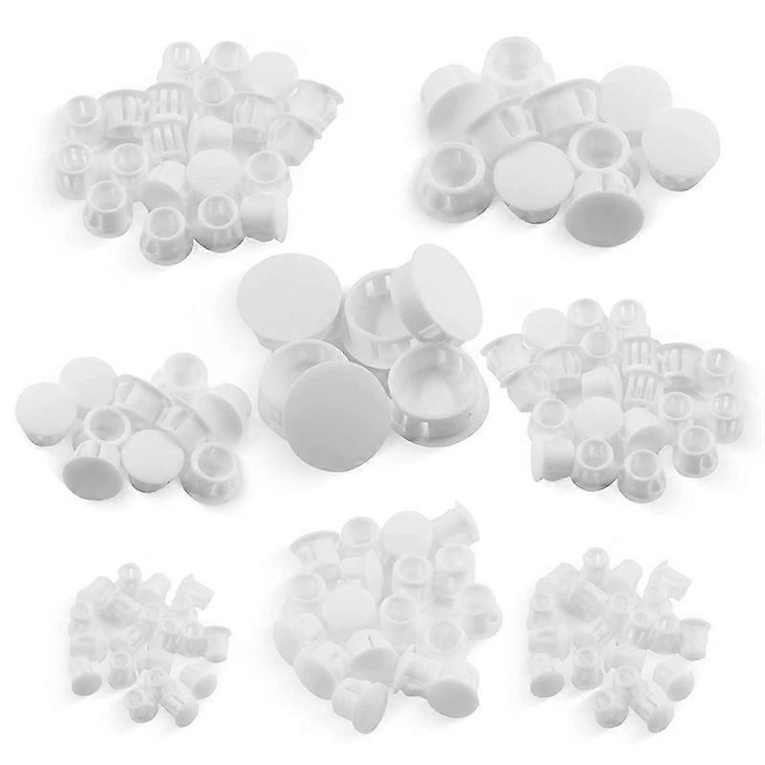 8 Sizes Plastic Hole Plugs Assortment