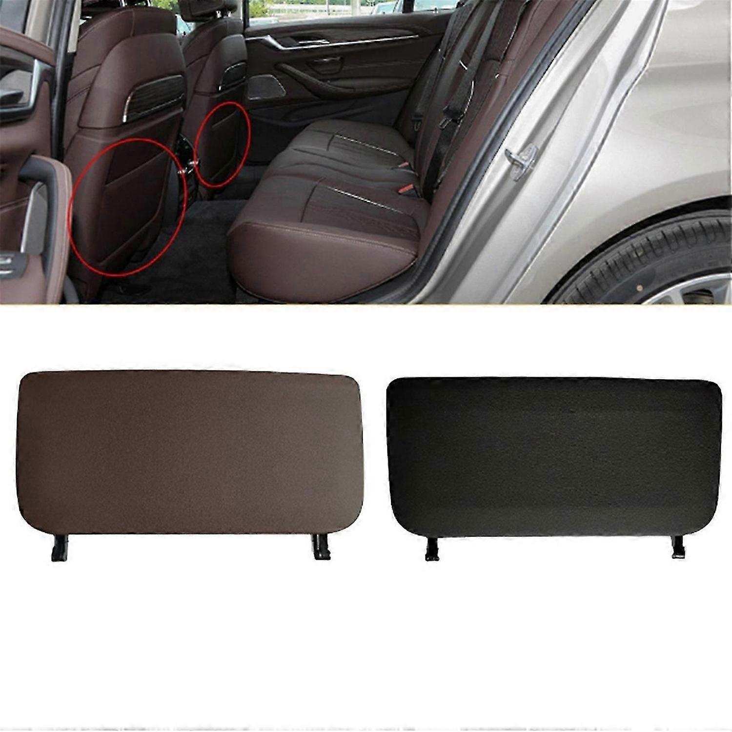 Car Seat Back Panel Backrest Storage Pocket Cover for BMW,Mocha