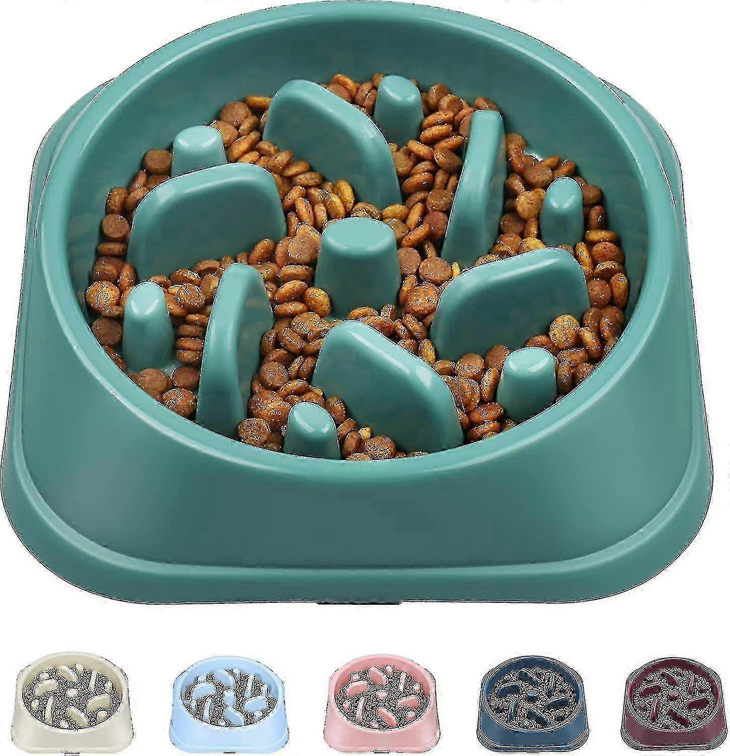 2025 Slow Er S Dog Bowls Non-slip Bowl Er Interactive Bloat Stop Dog Bowl