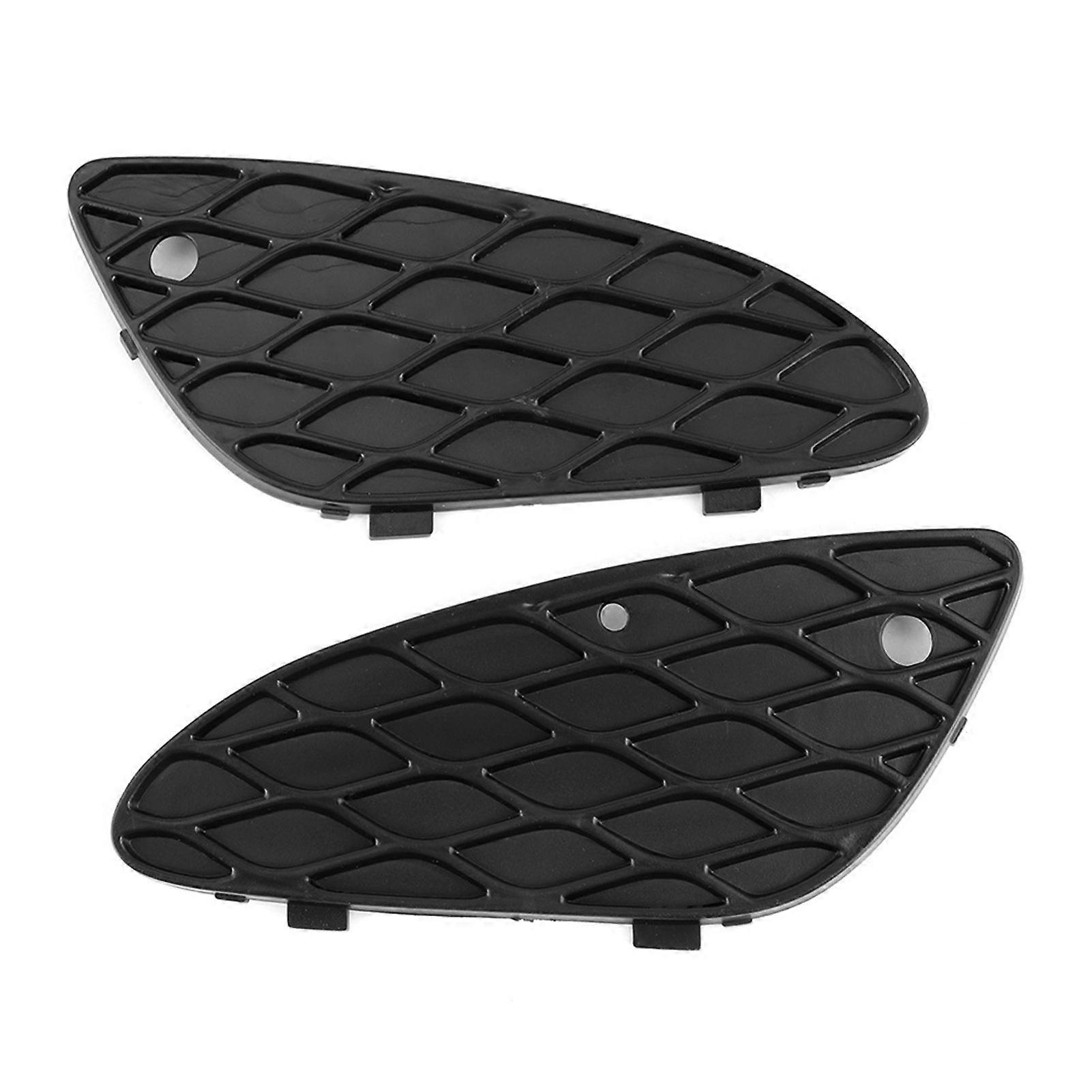 Pair of Front Bumper Grill Cover Mesh Grille 2118850353 Fit for Mercedes-Benz E-Class W211 E320 E350 E500 2003-2006