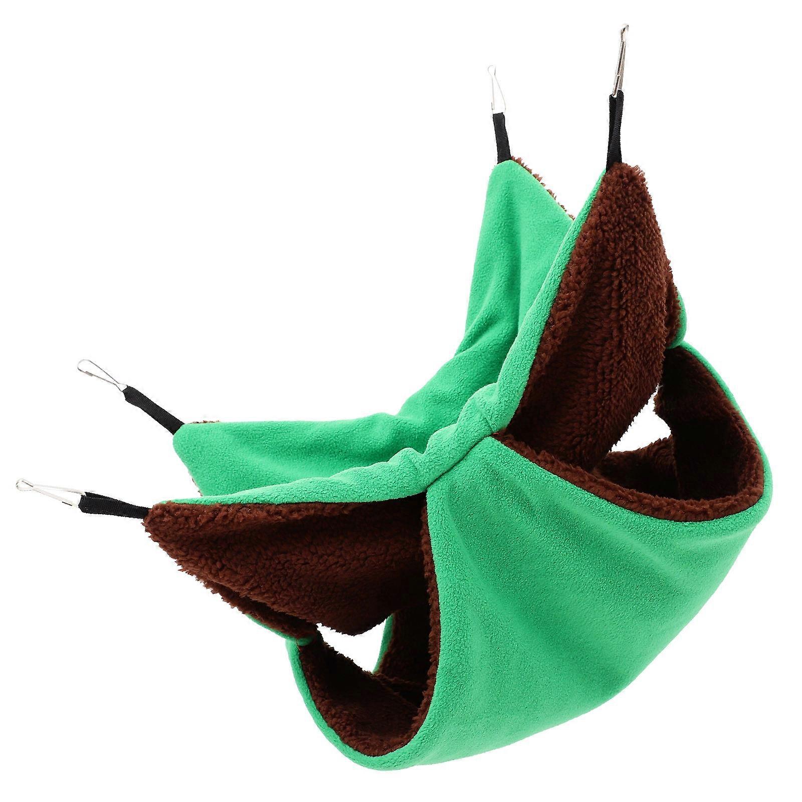 Guinea Pig Warm Hammock Comfortable Plush Nest for Pet Cage