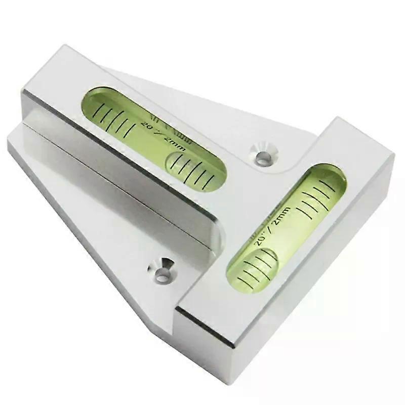 T Type Level Meter Mini Spirit Level Bubble Two Ways T Type Portable XY Dual-Axis Horizontal Measurement Instrument
