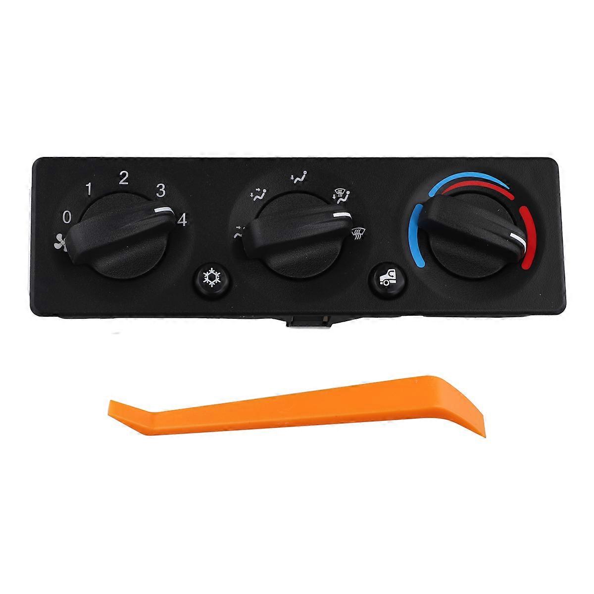 Panneau de commande HVAC de voiture Interrupteur de commande de climatisation AC Q21-6012 pour 384 2008-2015 LHD