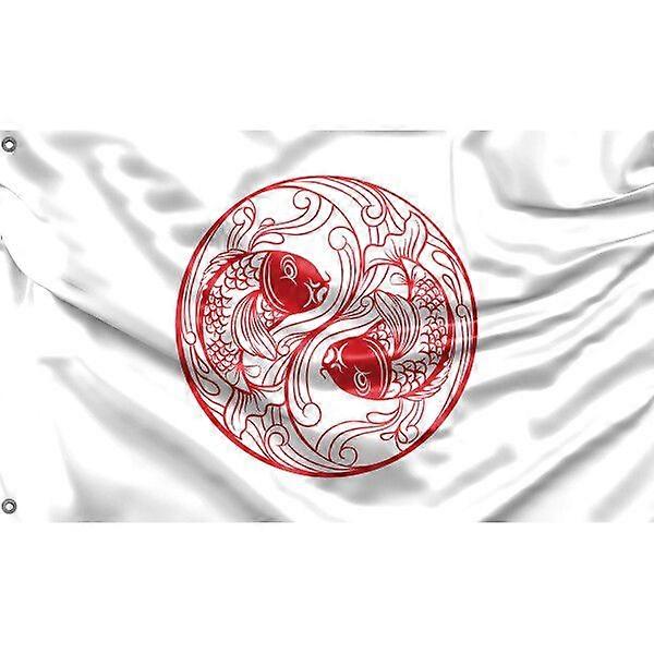 Drapeau Poisson Rouge FG654