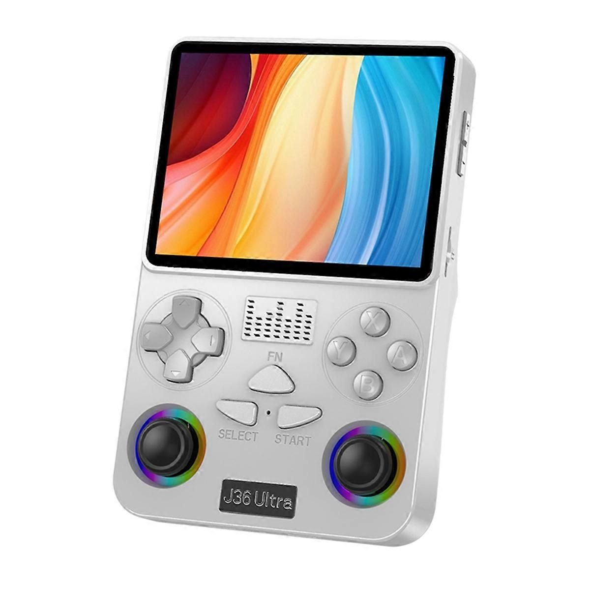 J36 Ultra Retro Handheld Game Console 64G 20000 Games 3.5 Inch Video Portable Game Player Supports 2