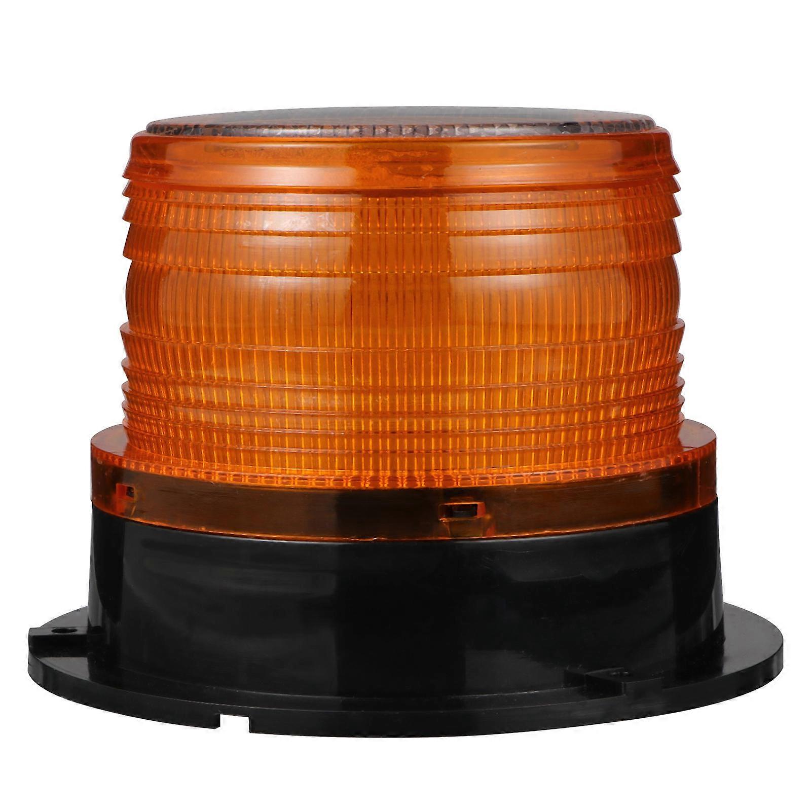 Solar Powered Emergency Light Rotate Strobe Warning Light
