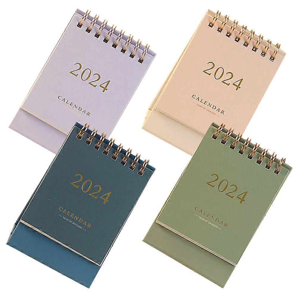 Standing Calendar Small Calendar for Office Desk 20Pcs