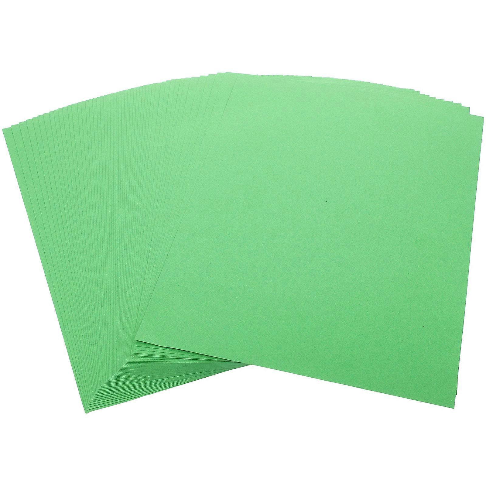 Craft Paper Folding Origami Sheets for Kids 200Pcs Green Double Sided