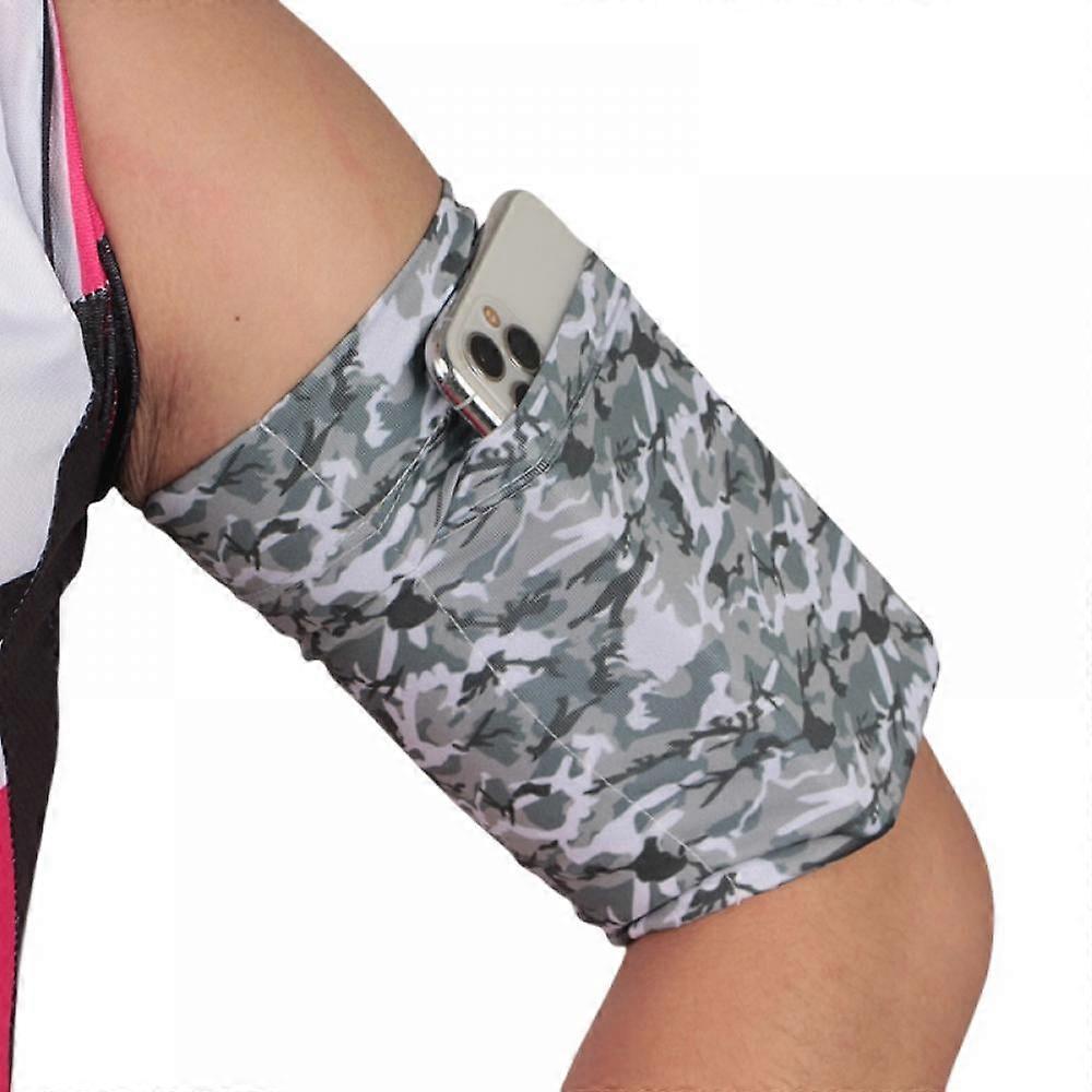 Phone Armband Running Sleeve for Cell Phone, Arm Band Holder Compatible with iPhone & Android for Running, Walking, Hiking