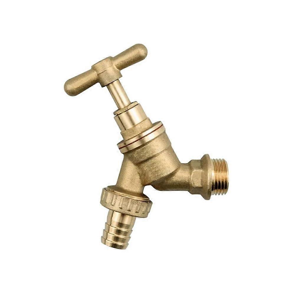 1PC G1/2' Brass Faucet With IBC Ton Bucket Valve DN15 Outdoor Antifreeze Slow Open Slow Closing Tap