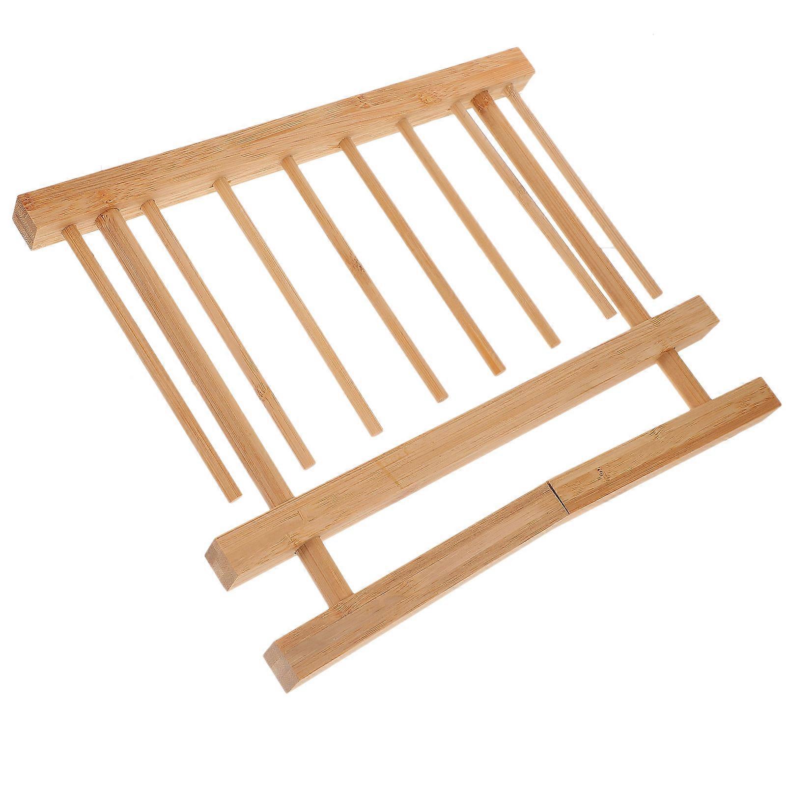 Noodle Drying Holder Hanging Rack For Home Cooks 31X23X2CM Multipurpose Design Beech 1Pack