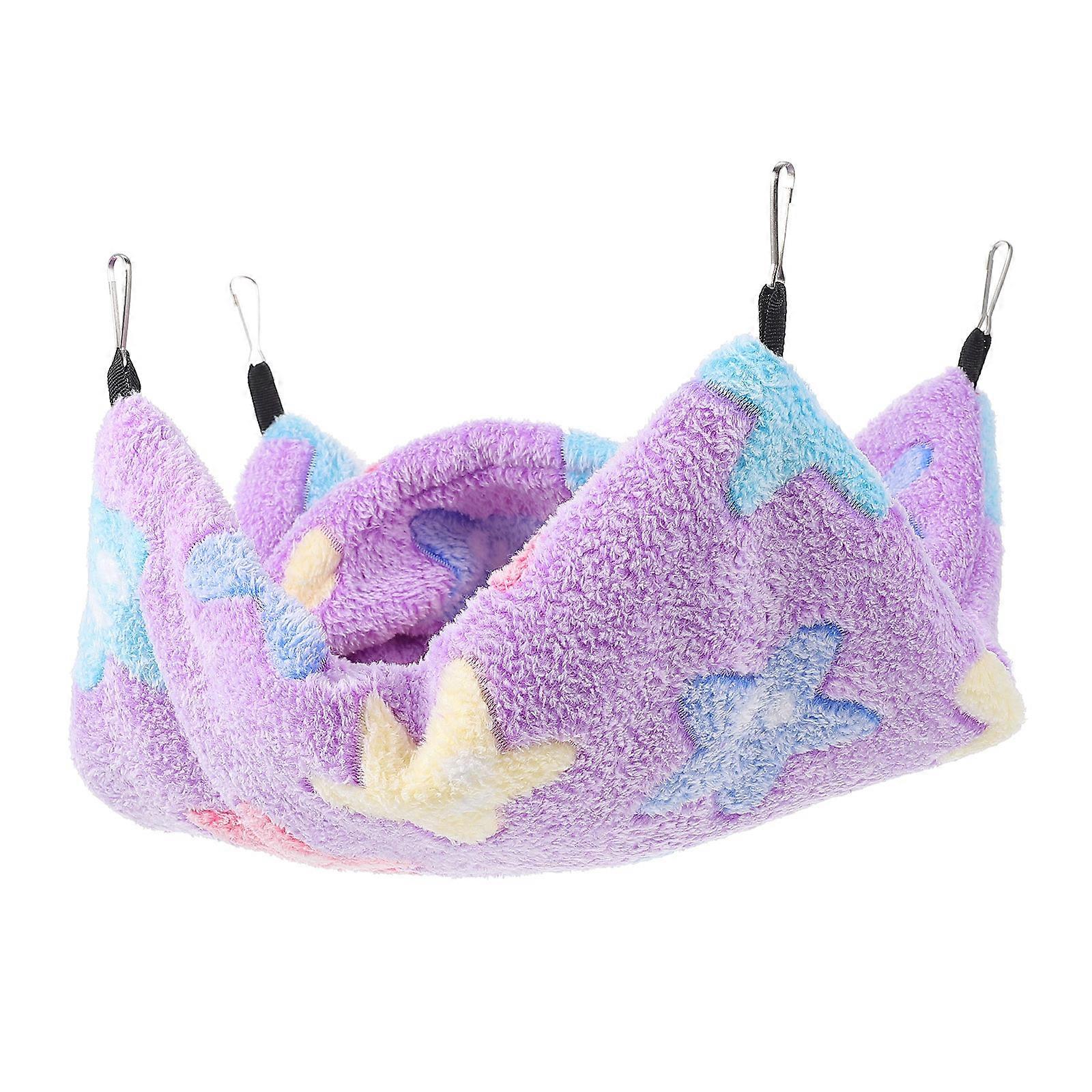 Warm Sleeping Bag Hamster Hammock for 2Pcs Small Pet Hanging Bed