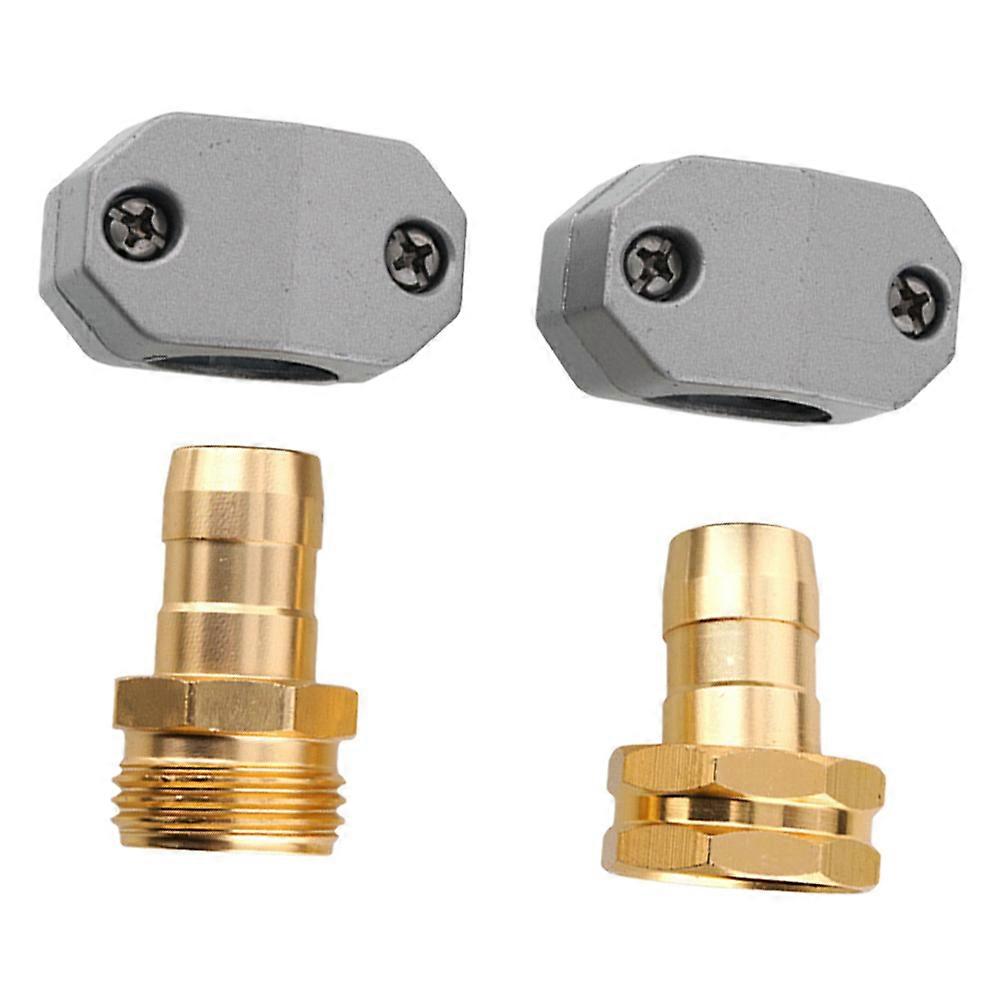Water Hose Fixing Garden Hose End Cap Repair Kit 4Sets Heavy-Duty