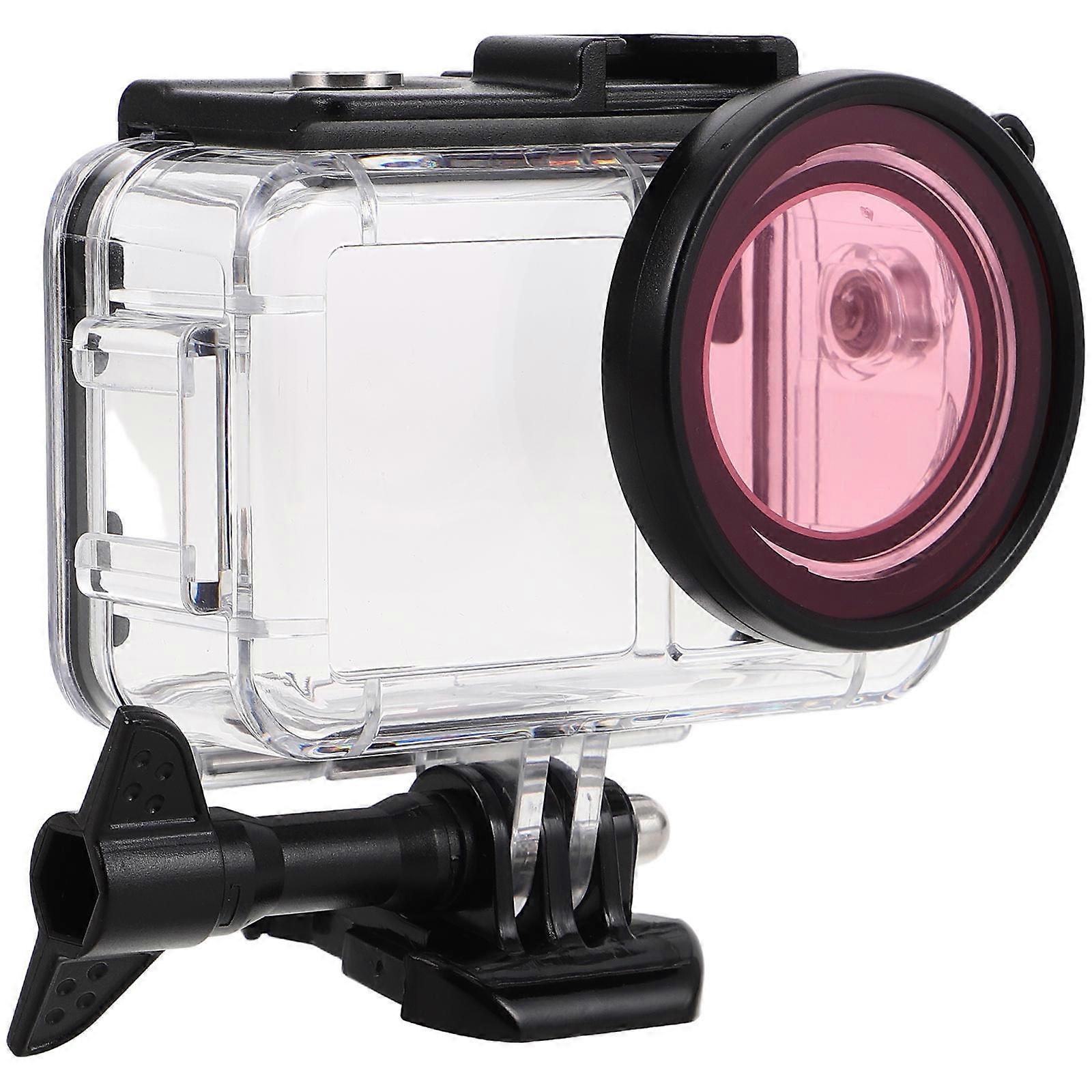 Action Camera Water Resistant Case Housing for Camera with 4Pcs Set