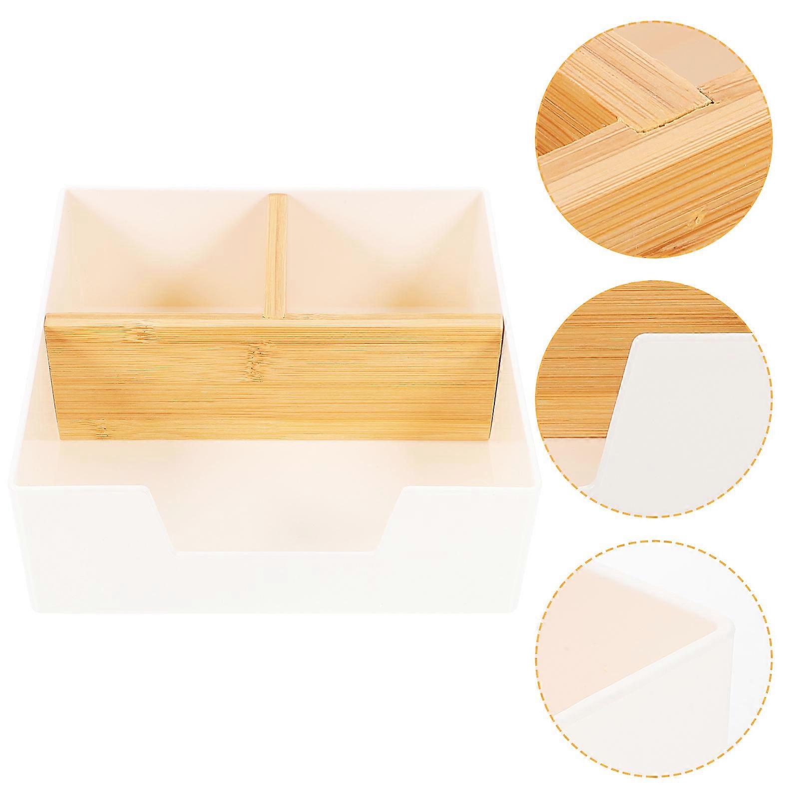 Tea Bag Rack Organizer Coffee Box for Storage 2Pcs Small Container