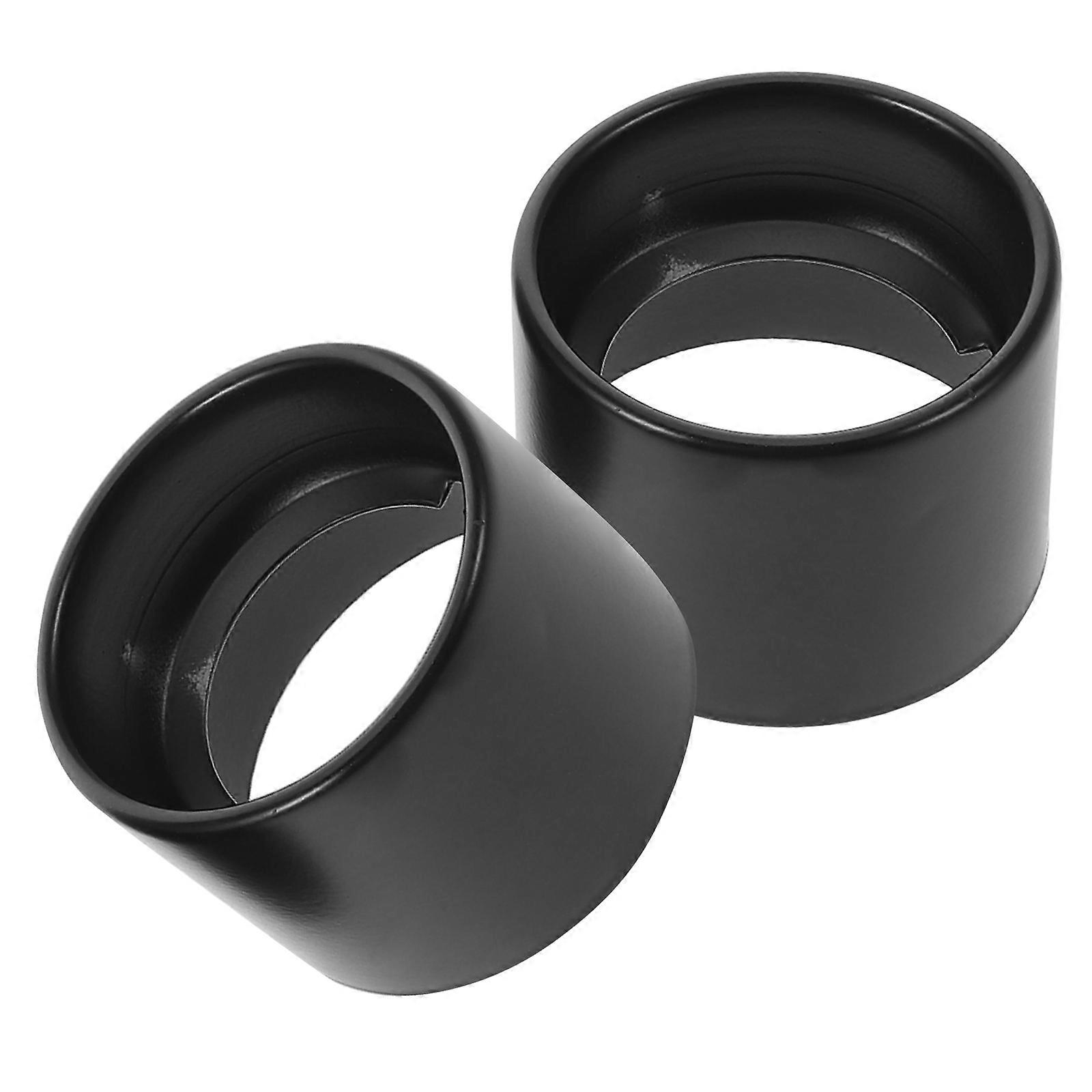 Metal Lamp Shade Collar Rings for Light Socket Shade Support 2Pcs