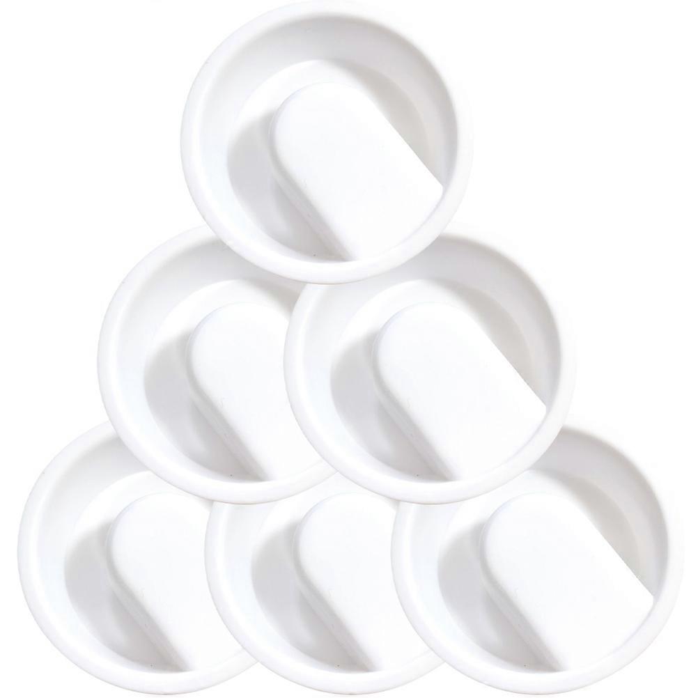 Household Pitcher Cover Multi-Function Water Jug Lid Set 24Pcs White Carafe