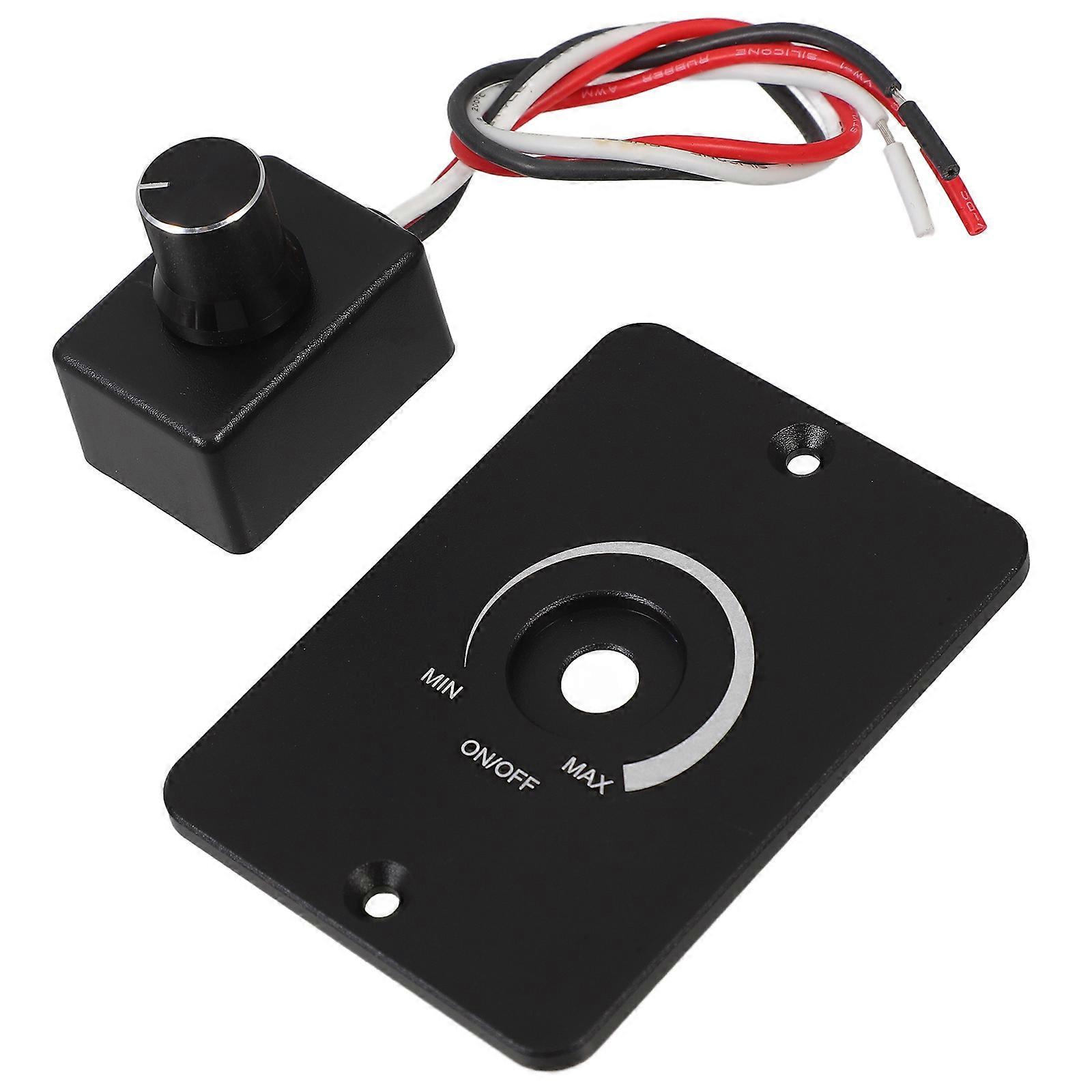 Switch 12V Switch for Lighting Fixtures 5Pcs Black Pc Material