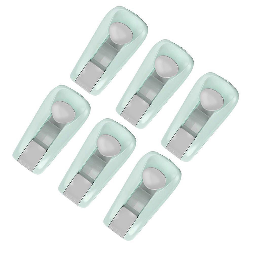 Bed Sheet Clips Quilt Fixator for Holding 6Pcs Fixed Clips Light Green Box