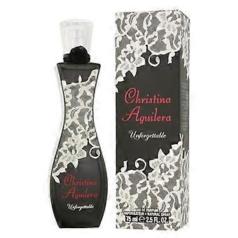 Eau de Parfum - CHRISTINA AGUILERA - Unforgettable - 75 ml - Woman - High concentration