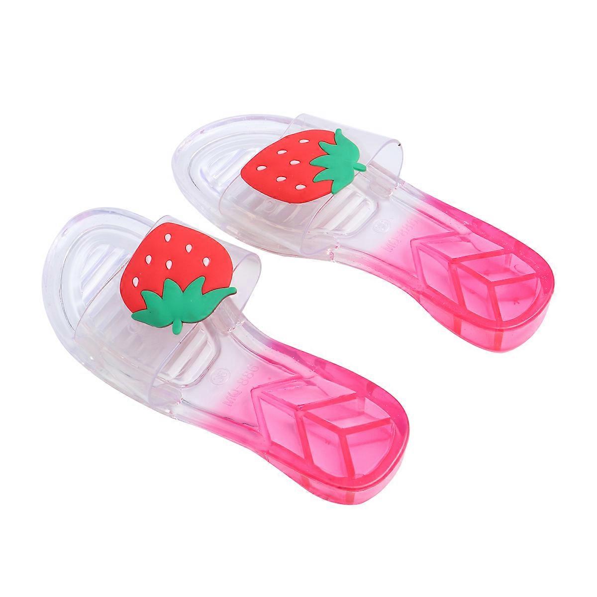 Woman Indoor Slipper with Skid Resistance Function 3Pcs Plastic Pair