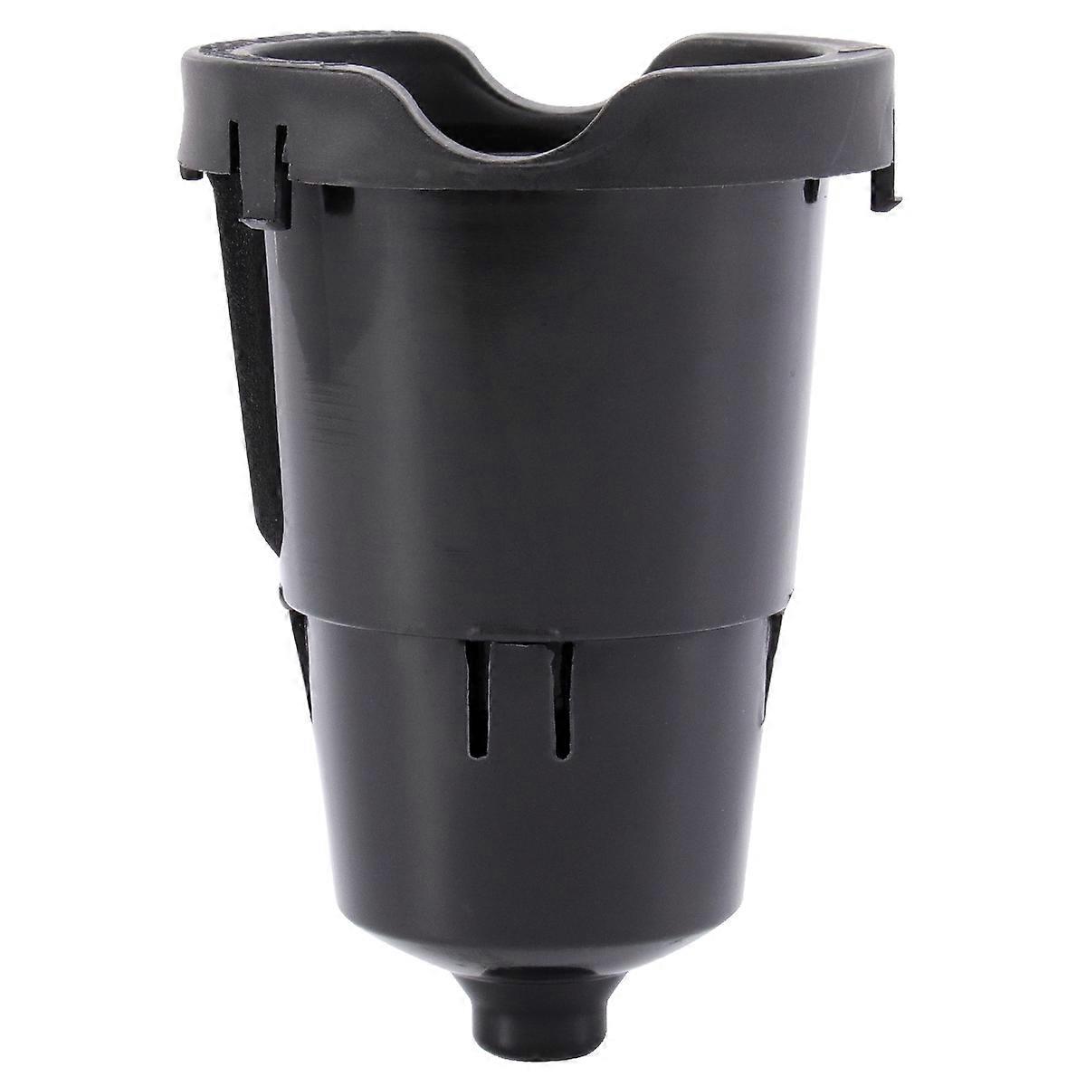 Coffee Capsule Filter Cup for Coffee Machine Accessories 2Pcs Black