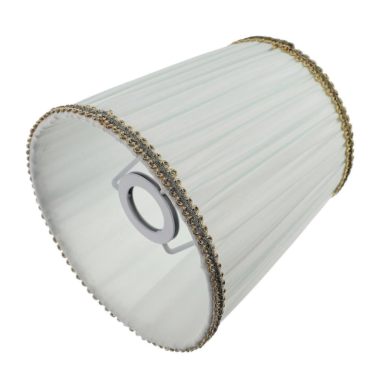 Cloth Lampshade Light Green for Wall Lamp Shade 2Pcs Durable Material