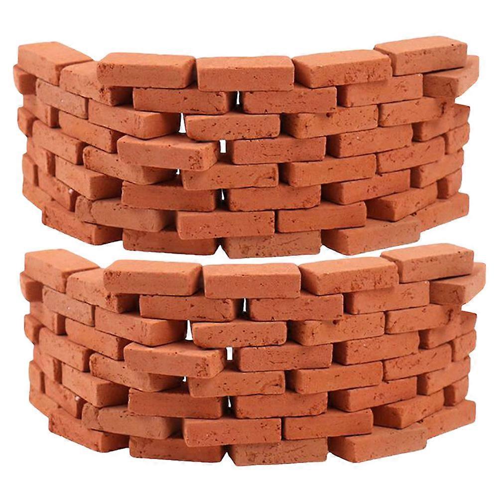 Mini Brick Building Clay for DIY Crafts 1000Pcs Realistic Dollhouse Models