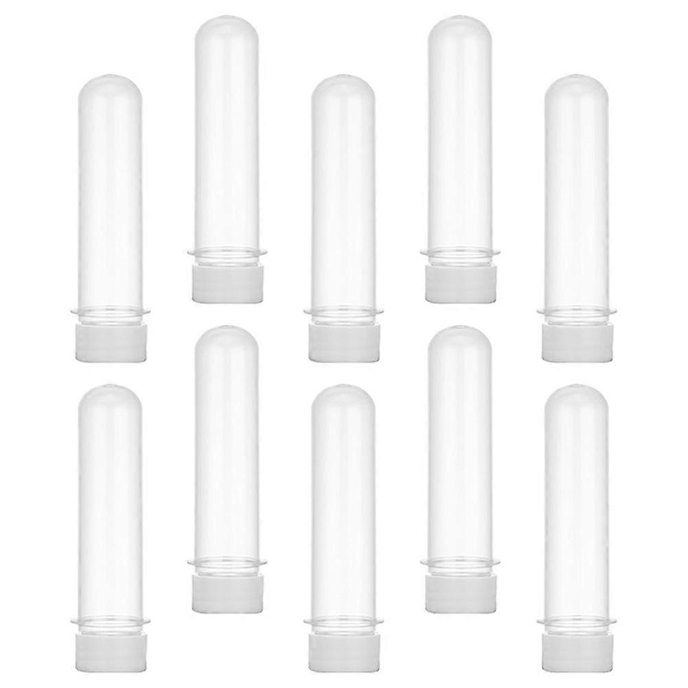 Candy Storage Tubes Clear Plastic Test Tubes with Lids 30Pcs